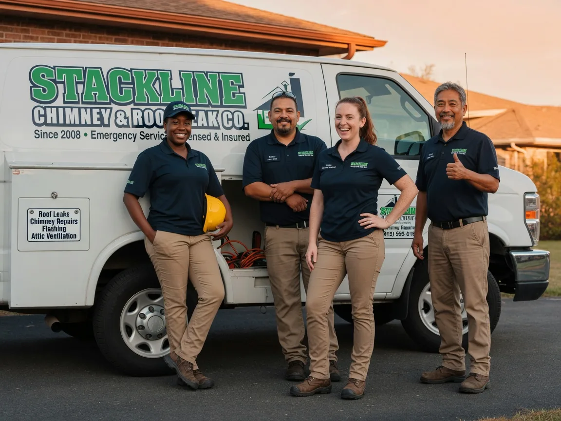 Chimney flashing repair company in Carlsbad, CA